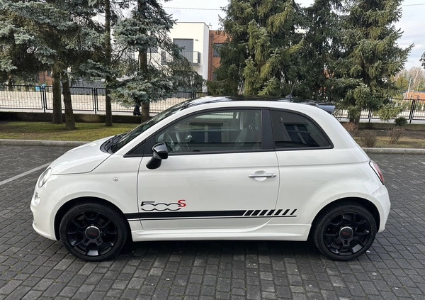 Fiat 500 cena 29900 przebieg: 135000, rok produkcji 2013 z Poznań małe 631